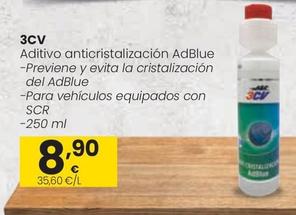 Oferta de 3cv - Aditivo Anticristalización Adblue por 8,9€ en Eroski