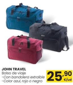 Oferta de John Travel - Bolso De Viaje por 25,9€ en Eroski
