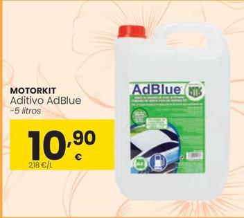 Oferta de Motorkit - Aditivo Adblue -5 Litros por 10,9€ en Eroski