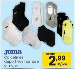 Oferta de Joma - Calcetines Deportivos Hombre O Mujer por 2,99€ en Eroski