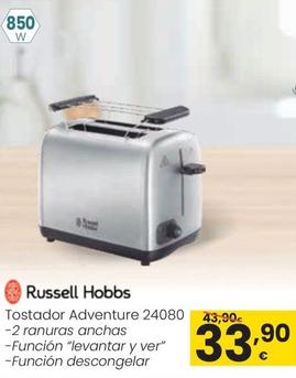 Oferta de Russell Hobbs - Tostador Adventure 24080 por 33,9€ en Eroski