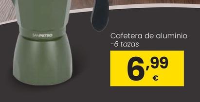 Oferta de Cafetera De Aluminio por 6,99€ en Eroski