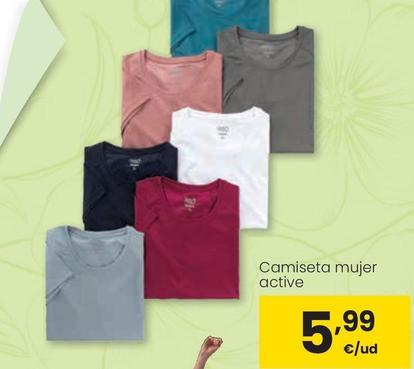 Oferta de Eroski - Camiseta Mujer Active por 5,99€ en Eroski