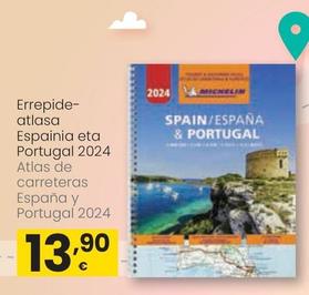 Oferta de Michelin - Errepide- Atlasa Espainia Eta Portugal 2024 por 13,9€ en Eroski