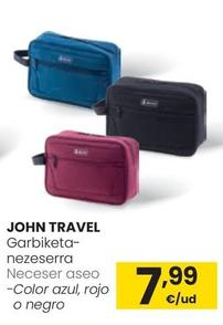 Oferta de John Travel - Neceser Aseo por 7,99€ en Eroski