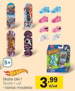 Oferta de Hot Wheel - Skate 1 Ud por 3,99€ en Eroski