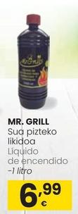 Oferta de Mr. Grill - Liquido De Encendido por 6,99€ en Eroski