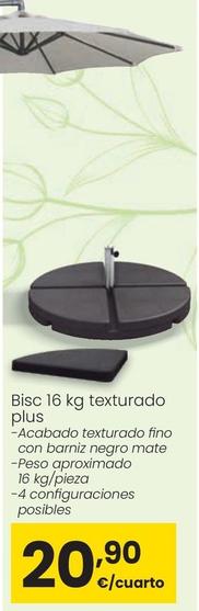 Oferta de Bisc 16 Kg Texturado Plus por 20,9€ en Eroski