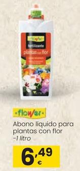 Oferta de Flower - Abono Líquido Para Plantas Con Flor por 6,49€ en Eroski