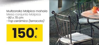 Oferta de Mesa Conjunto Malpica por 150€ en Eroski