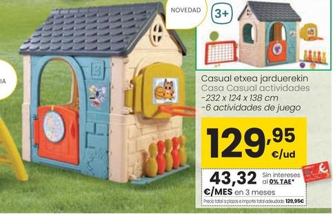 Oferta de Casa Casual Actividades por 129,95€ en Eroski