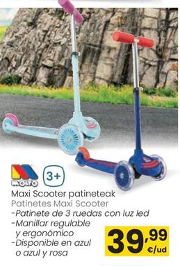 Oferta de Molto - Patinetes Maxi Scooter por 39,99€ en Eroski