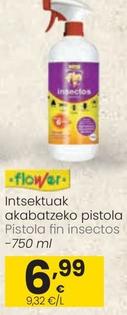 Oferta de Flower - Pistola Fin Insectos por 6,99€ en Eroski