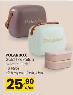 Oferta de Polarbox Nevera Gold por 25,9€ en Eroski