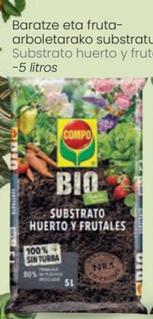 Oferta de Compo - Substrato Huerto Y Frutales por 3,79€ en Eroski