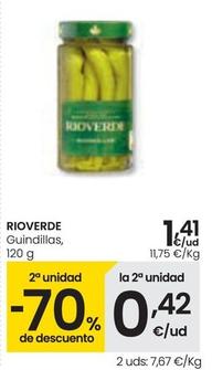 Oferta de Rioverde - Guindillas por 1,41€ en Eroski