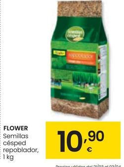 Oferta de Flower - Semillas Césped E Repoblador por 10,9€ en Eroski