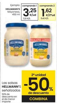 Oferta de Hellmann's - Mayonesa por 3,25€ en Eroski