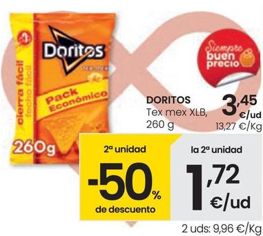 Oferta de Doritos - Tex Mex Xlb por 3,45€ en Eroski