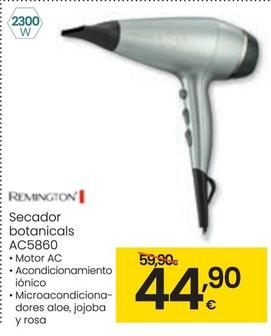 Oferta de Remington - Secador Botanicals AC5860 por 44,9€ en Eroski
