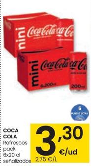 Oferta de Coca-cola - Refrescos E Pack por 3,3€ en Eroski
