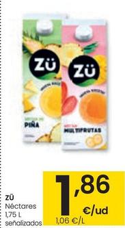 Oferta de Zu - Néctares por 1,86€ en Eroski