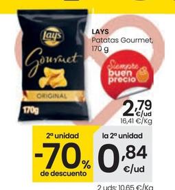 Oferta de Lay's - Patatas Gourmet por 2,79€ en Eroski