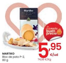 Oferta de Martiko - Bloc De Pato por 5,95€ en Eroski
