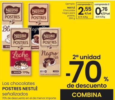 Oferta de Nestlé - Los Chocolates por 2,55€ en Eroski