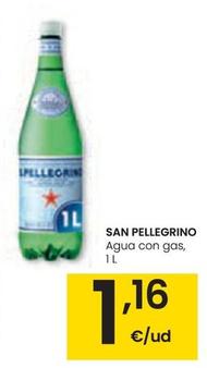 Oferta de San Pellegrino - Agua Con Gas por 1,16€ en Eroski