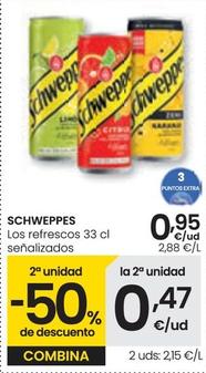 Oferta de Schweppes - Los Refrescos por 0,95€ en Eroski
