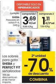 Oferta de Sheba - Pescado En Salsa P-4 por 3,69€ en Eroski