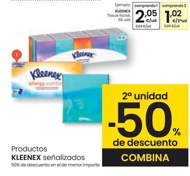 Oferta de Kleenex - Tissue Facial por 2,05€ en Eroski