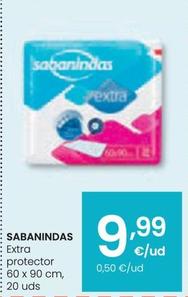Oferta de Sabanindas - Extra Protector por 9,99€ en Eroski