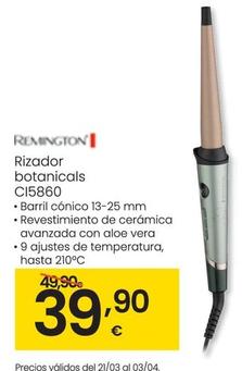 Oferta de Remington - Rizador Botanicals C15860 por 39,9€ en Eroski