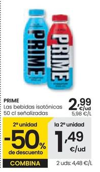 Oferta de Prima - Las Bebidas Isotónicas por 2,99€ en Eroski