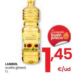Oferta de Lanisol - Aceite Girasol por 1,45€ en Eroski