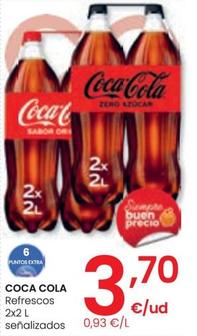 Oferta de Coca-cola - Refrescos por 3,7€ en Eroski