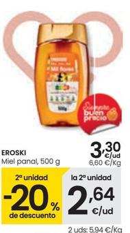 Oferta de Eroski - Miel Panal por 3,3€ en Eroski
