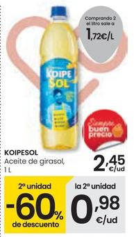 Oferta de Koipesol - Aceite De Girasol por 2,45€ en Eroski