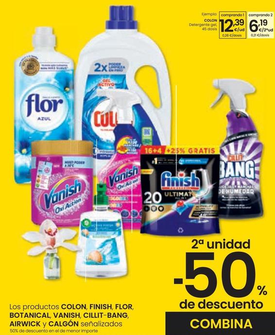 Oferta de Colon - Detergente Gel por 12,39€ en Eroski