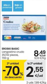 Oferta de Eroski - Langostino Crudo por 8,49€ en Eroski