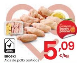 Oferta de Eroski - Alas De Pollo Partidas por 5,09€ en Eroski