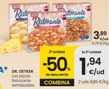 Oferta de Dr Oetker - Las Pizzas Ristorante por 3,89€ en Eroski