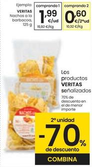 Oferta de Veritas - Nachos A La Barbacoa por 1,99€ en Eroski