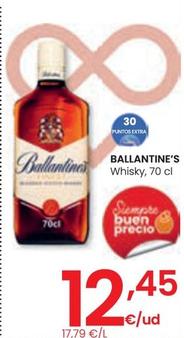Oferta de Ballantine's - Whisky por 12,45€ en Eroski