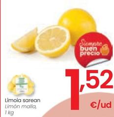 Oferta de Limón Malla por 1,52€ en Eroski