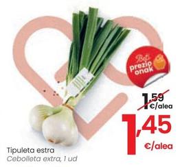 Oferta de Cebolleta Extra por 1,45€ en Eroski