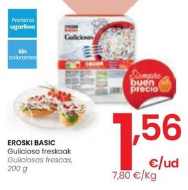 Oferta de Eroski - Guliciosas Frescas por 1,56€ en Eroski