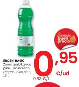 Oferta de Eroski - Basic Friegasuelos Pino por 0,95€ en Eroski